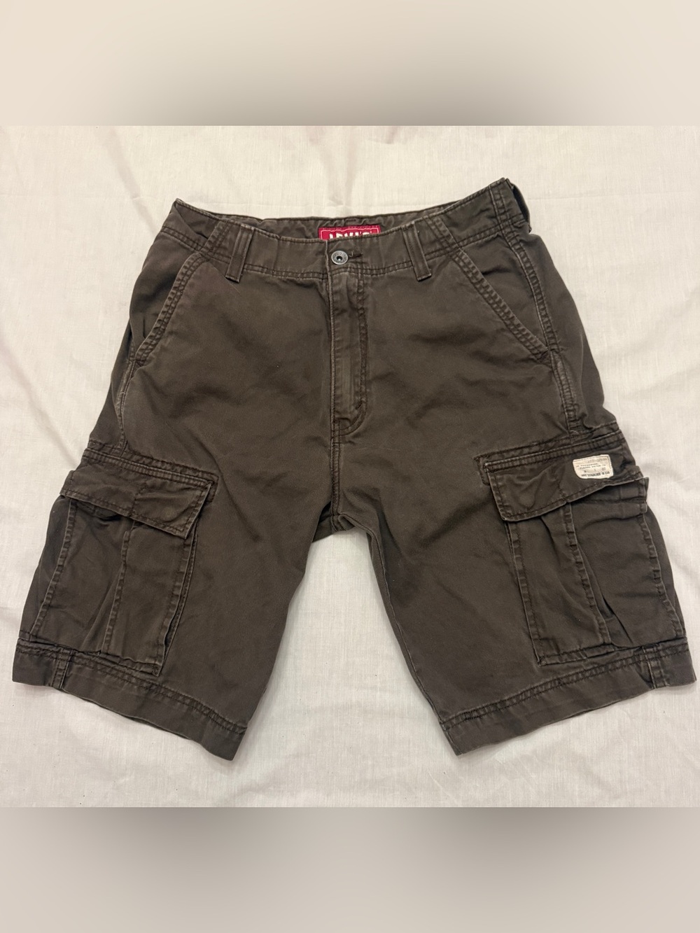 Levi's olive green Cargo Shorts - Men's